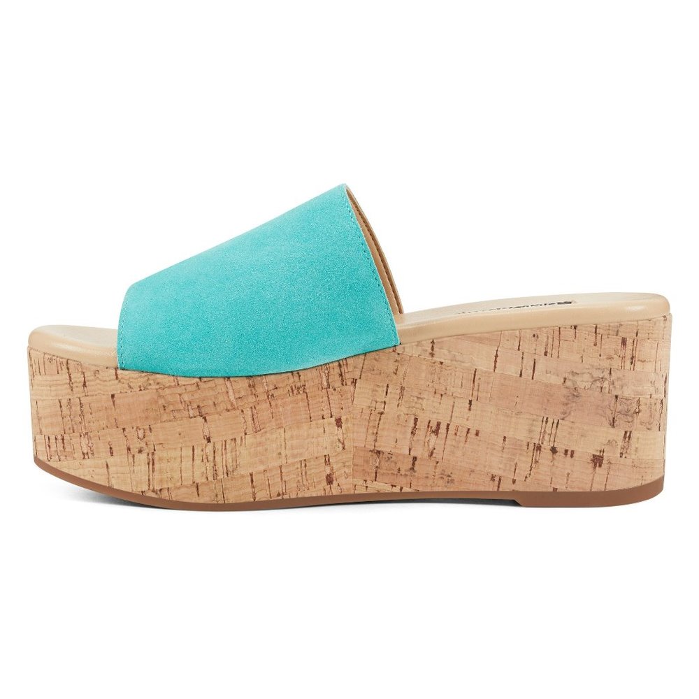 Nine West Vale Platform Slide Sandals - Picture 4 of 6